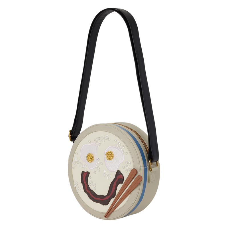 Mulan Congee Smiley Face Crossbody Bag, , hi-res view 4