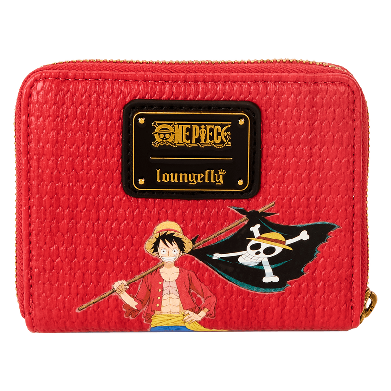 NYCC Limited Edition One Piece Luffy Jolly Roger Zip Around Wallet, , hi-res view 3