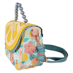 Loungefly Tropical Lemon Floral Crossbody Bag, , hi-res view 3