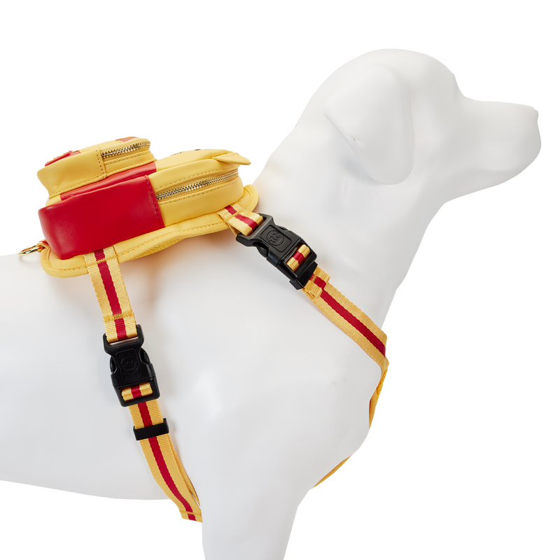 Winnie the Pooh Cosplay Mini Backpack Dog Harness, , hi-res view 4