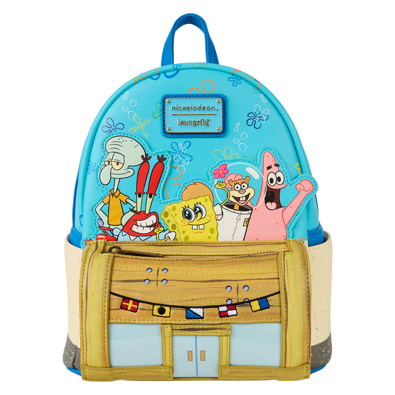 Spongebob & Friends Krusty Krab Mini Backpack, , hi-res view 1