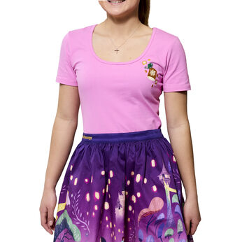 Stitch Shoppe Rapunzel Lanterns Kelly Top, Image 1