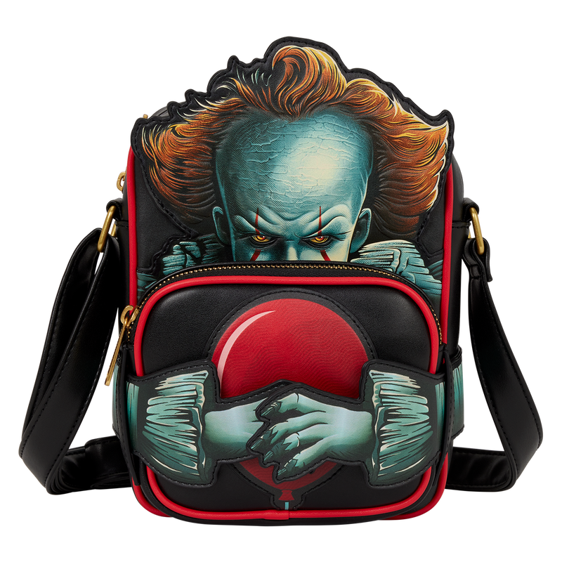 IT Pennywise Crossbuddies® Cosplay Crossbody Bag with Coin Bag, , hi-res view 1
