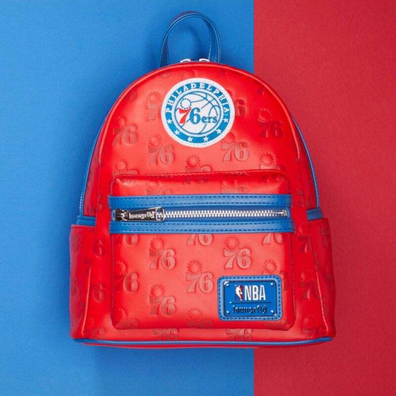 NBA Philadelphia 76ers Logo Mini Backpack, , hi-res view 2