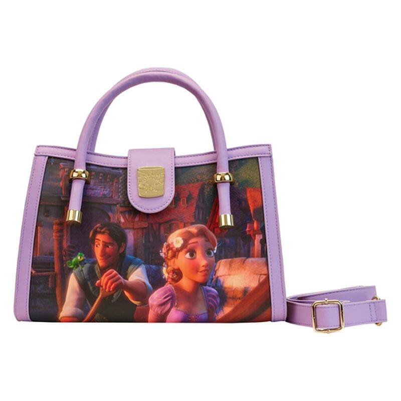 Rapunzel Princess Scene Crossbody Bag, , hi-res view 1