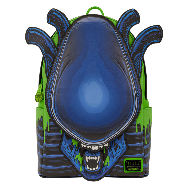 Alien Xenomorph Cosplay Glow Full-Size Backpack, , hi-res view 4