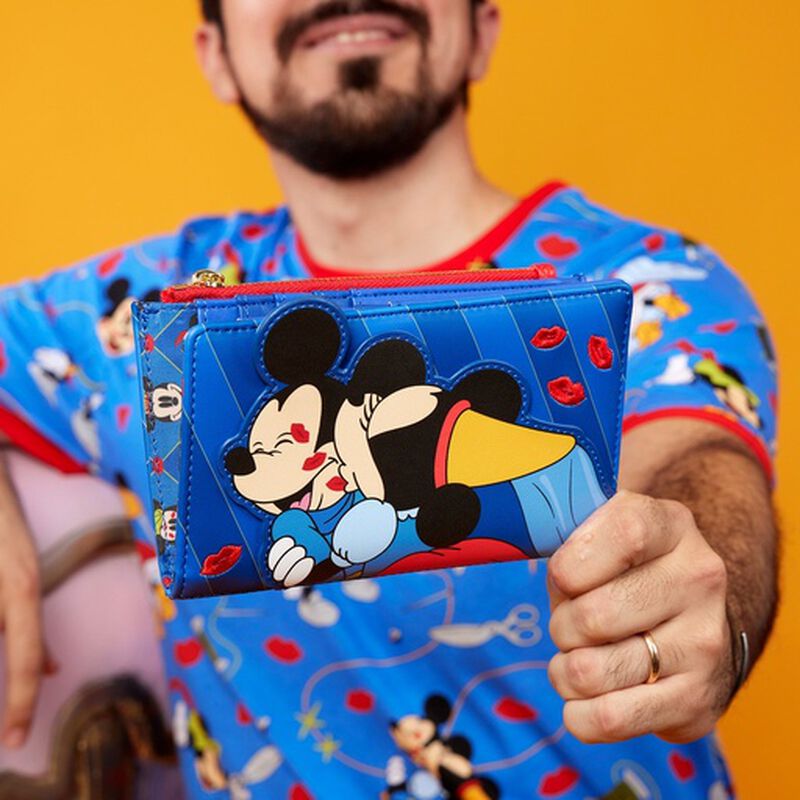 Brave Little Tailor Mickey and Minnie Mouse Flap Wallet, , hi-res view 2