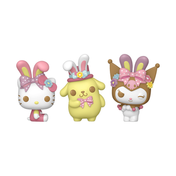 Pocket Pop! Hello Kitty and Friends with Bunny Ears 3-Pack, Image 1