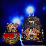 Queen Crest Logo Mini Backpack, , hi-res view 3