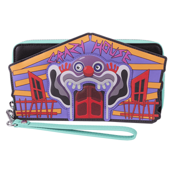 Killer Klowns from Outer Space Zip Around Wristlet Wallet, Image 1