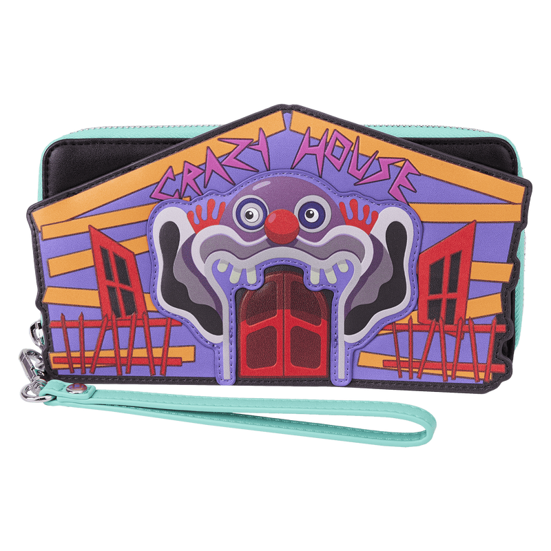 Killer Klowns from Outer Space Zip Around Wristlet Wallet, , hi-res view 1