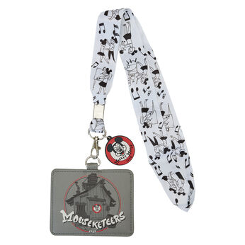Disney100 Mickey Mouse Club Lanyard with Card Holder, Image 1