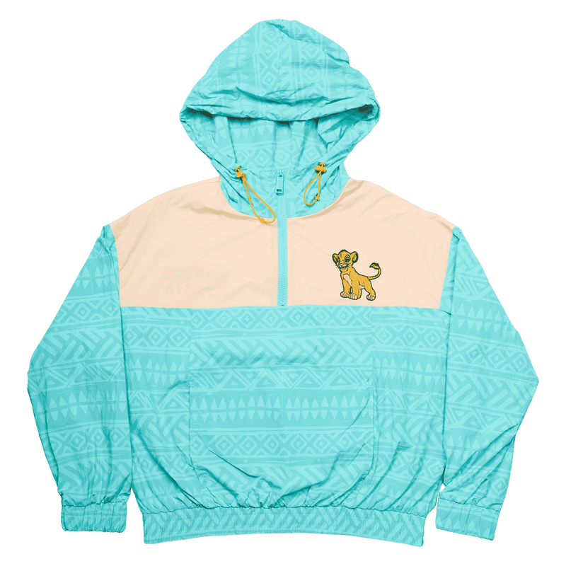 The Lion King Simba Windbreaker Half-Zip Unisex Hoodie, , hi-res view 1