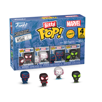 Bitty Pop! Spider-Man 4-Pack Series 2, Image 1