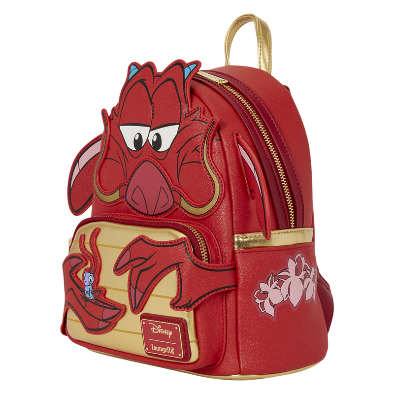 Mulan Mushu Glitter Cosplay Mini Backpack, , hi-res view 3