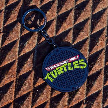 Teenage Mutant Ninja Turtles Sewer Cap Keychain, Image 2