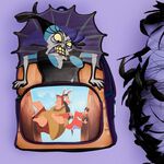 The Emperor's New Groove Yzma Villains Scene Mini Backpack, , hi-res view 2