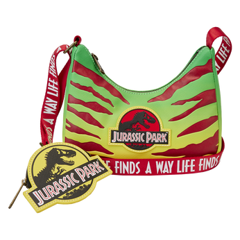 Jurassic Park 30th Anniversary Life Finds a Way Crossbody Bag, Image 1