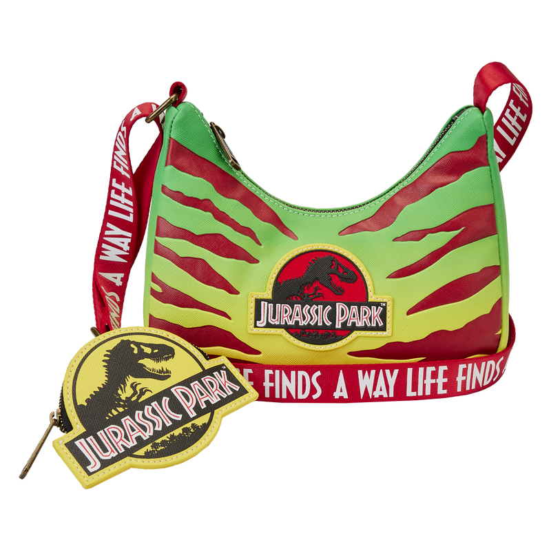 Jurassic Park 30th Anniversary Life Finds a Way Crossbody Bag, , hi-res image number 1