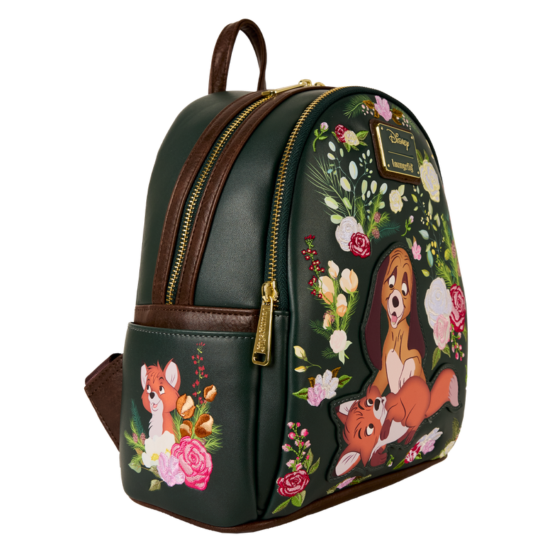 The Fox and the Hound Forest Floral Mini Backpack, , hi-res view 4