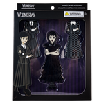 Wednesday Addams Paper Doll Magnetic Pin Set, , hi-res view 1
