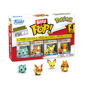 Bitty Pop! Pok&eacute;mon 4-Pack Series 3, Image 1