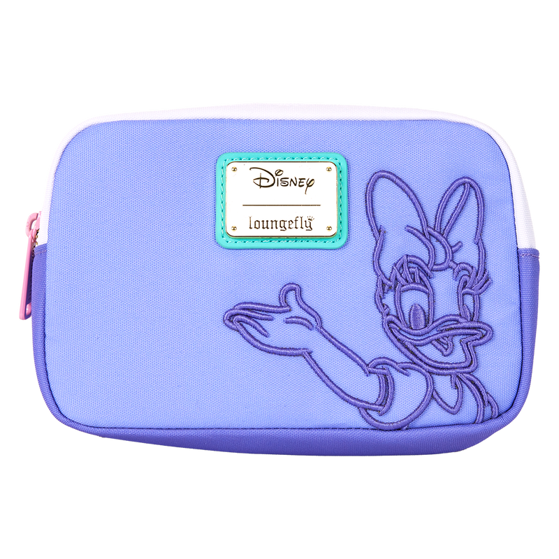 Daisy Duck 85th Anniversary Nylon Sling Crossbody Bag with Coin Bag, , hi-res view 3