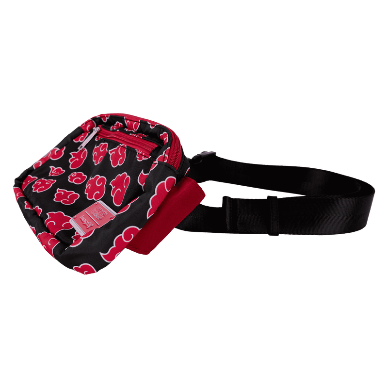 Naruto Akatsuki All-Over Print Nylon Sling Crossbody Bag, , hi-res view 4