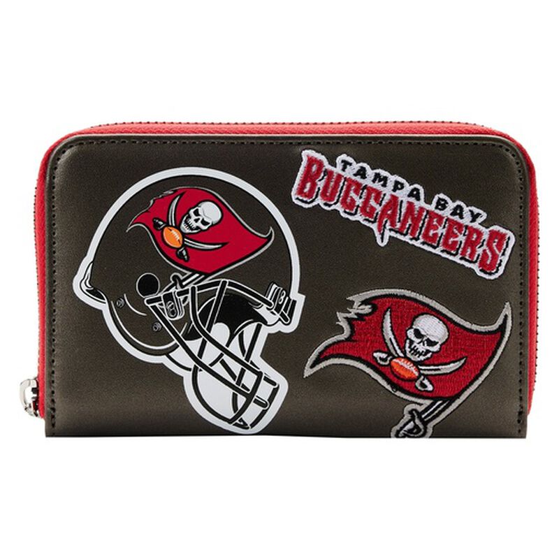NFL Tampa Bay Buccaneers Patches Zip Around Wallet, , hi-res image number 1