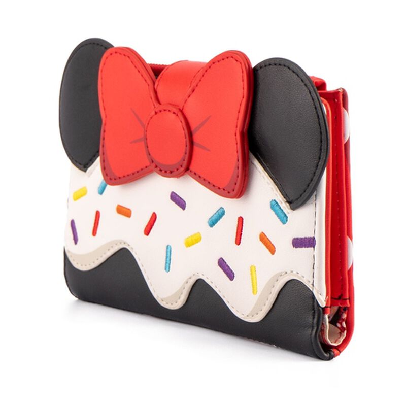 Minnie Mouse Sprinkle Cupcake Cosplay Flap Wallet, , hi-res view 2