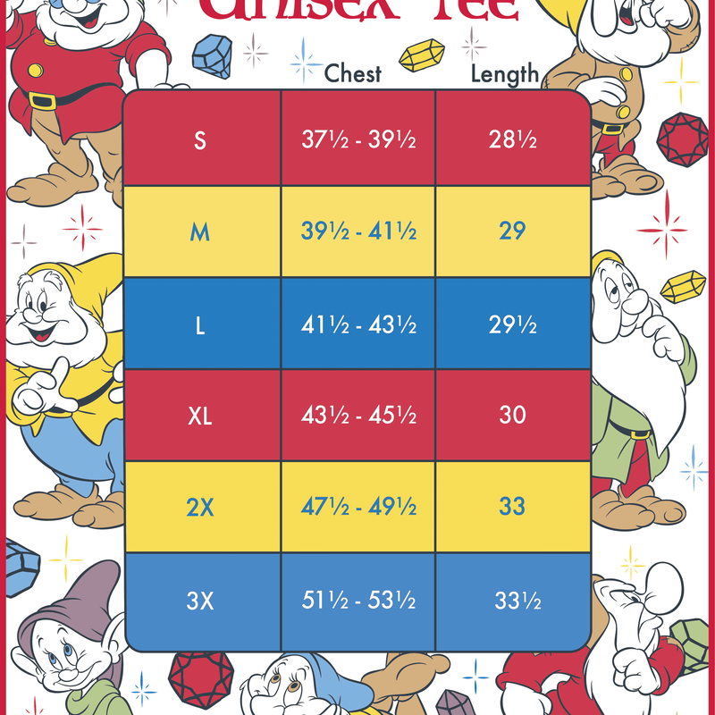 Snow White and the Seven Dwarfs Tri-Color Ringer Tee, , hi-res view 3