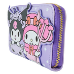 Sanrio Kuromi & My Melody Glow Zip Around Wallet, , hi-res view 2