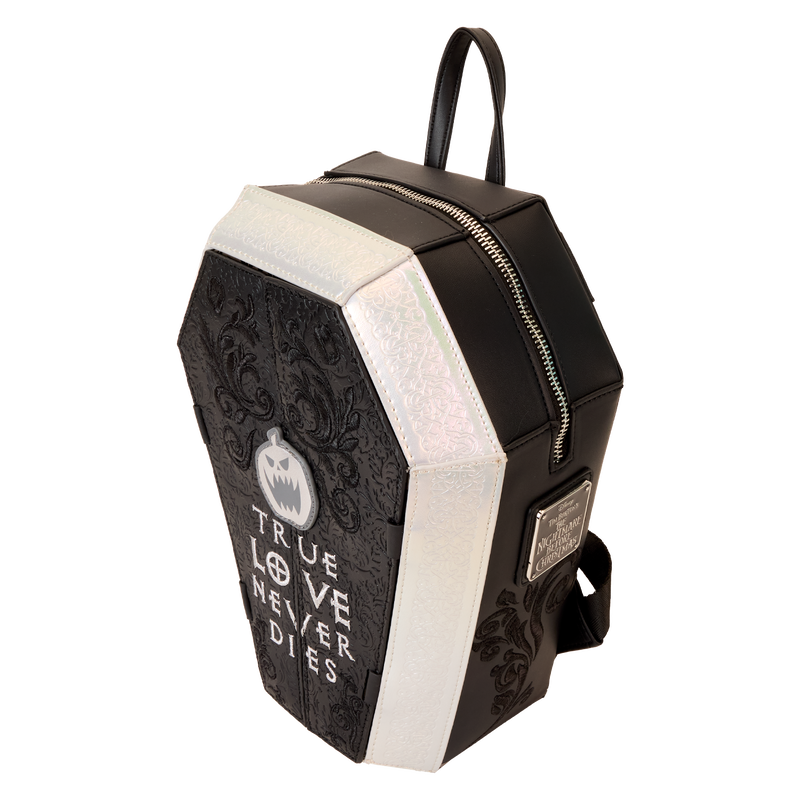 NYCC Limited Edition The Nightmare Before Christmas Jack & Sally Figural Coffin Mini Backpack, , hi-res view 7