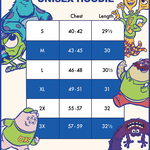 Monsters University Unisex Hoodie, , hi-res view 3