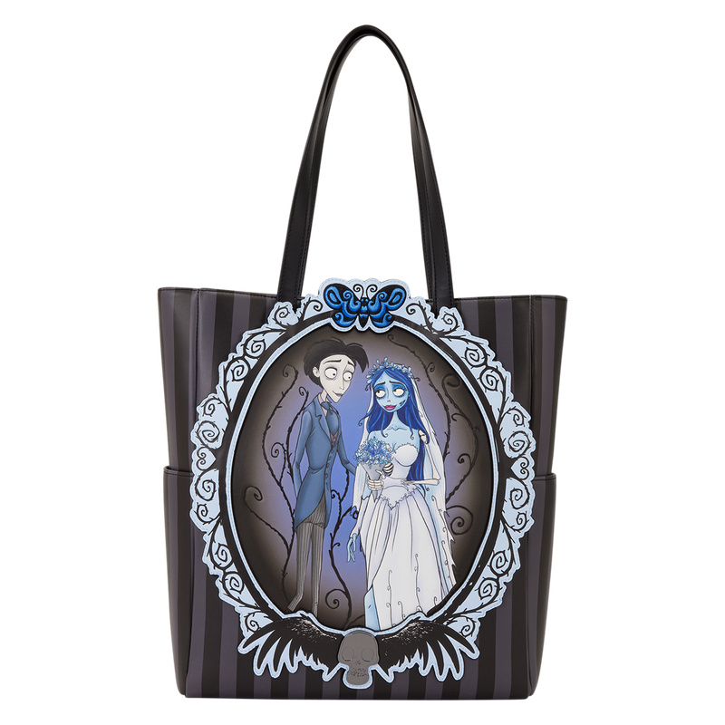 Corpse Bride Victor & Emily Tote Bag, , hi-res view 1