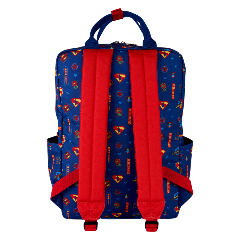 Superman All-Over Print Nylon Full-Size Backpack, , hi-res view 4