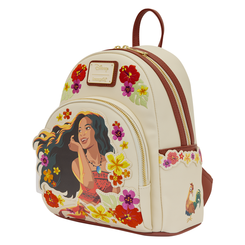 Moana Live Action Floral Mini Backpack, , hi-res view 4