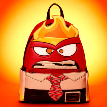 Inside Out Exclusive Anger Cosplay Light Up Glow Mini Backpack, Image 2