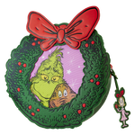 Dr. Seuss' How the Grinch Stole Christmas! Wreath Crossbody Bag, , hi-res view 2