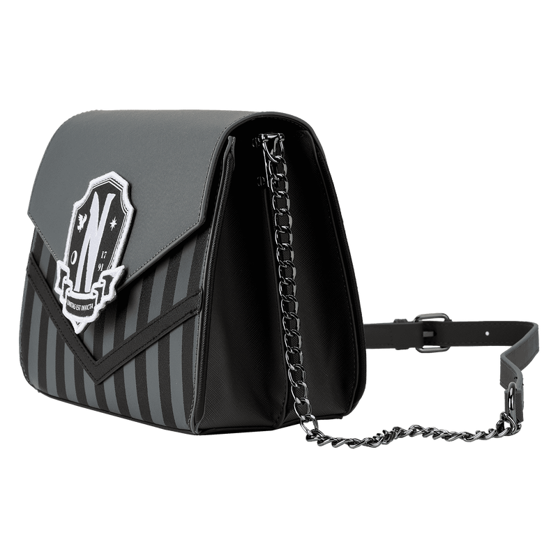 Wednesday Addams Exclusive Nevermore Crossbody Bag, , hi-res view 5