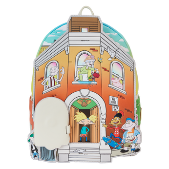 Hey Arnold! Sunset Arms Boarding House Mini Backpack, Image 2