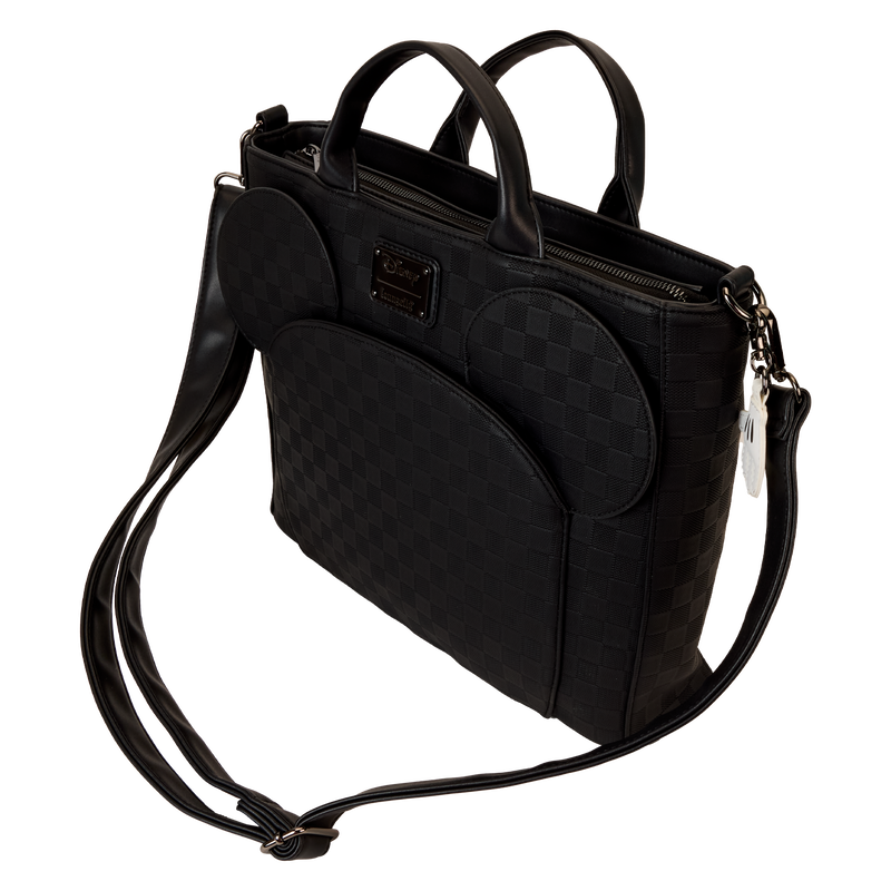 Mickey Mouse Checkered Texture Convertible Backpack & Tote Bag, , hi-res view 4