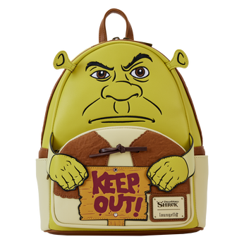 Shrek Keep Out Cosplay Mini Backpack, Image 1