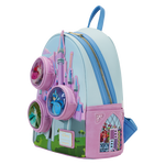 Sleeping Beauty Castle Three Good Fairies Stained Glass Mini Backpack, , hi-res view 4