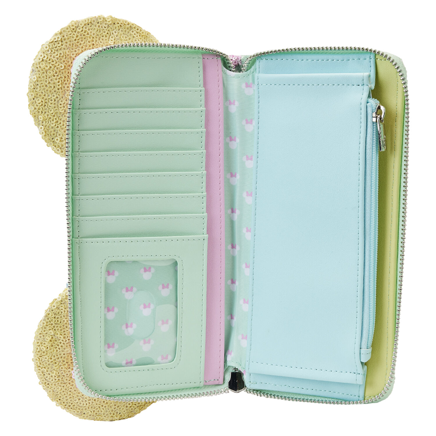 Buy Limited Edition Exclusive Minnie Mouse Pastel Sequin Zip
