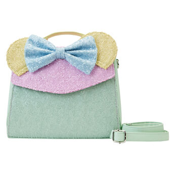 Limited Edition Exclusive - Minnie Mouse Pastel Sequin Crossbody Bag, Image 1