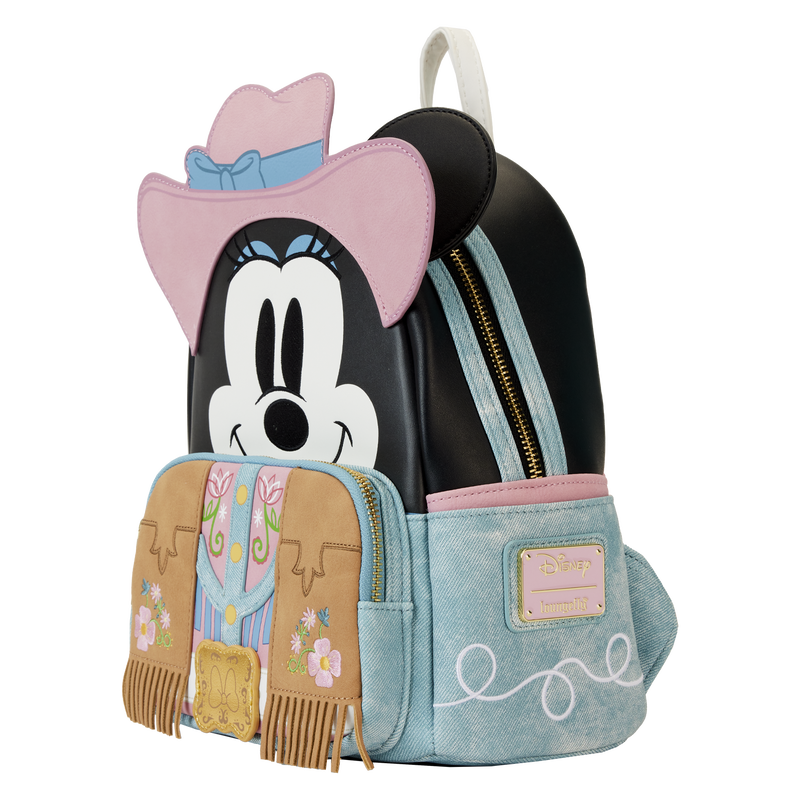 Western Minnie Mouse Cosplay Mini Backpack, , hi-res view 4