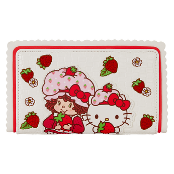 Sanrio Hello Kitty & Friends x Strawberry Shortcake Flap Wallet, Image 1