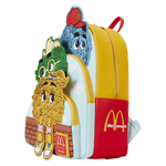 McDonald's Vintage Fry Kids Triple Pocket Mini Backpack, , hi-res view 4
