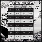 Stitch Shoppe Steamboat Willie Sandy Skirt, , hi-res view 3